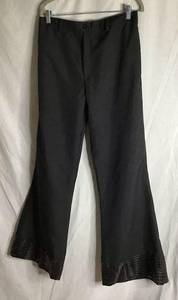 Dreamgirl Men's/Women’s Disco Pants, Black,  Sz Med Style#9605 Sequins Ankles