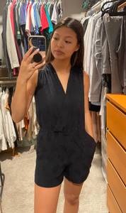 Black  Loft Romper