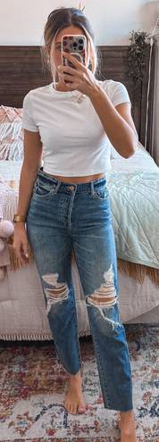 BDG Distressed Slim Straight Jeans 