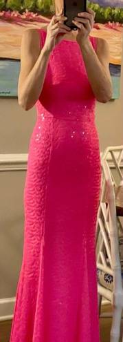 St. John NWT, 's Evening Gown, hott pink, size 0