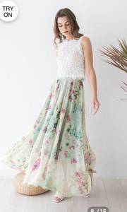 Floral Maxi Skirt