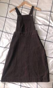 Overalls Dress With Pockets
