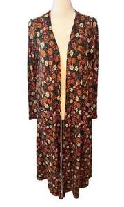 NEW LulaRoe Floral Sarah Duster Cardigan - Women’s S