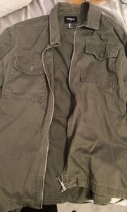 Forever 21 Army Green Mens Jacket