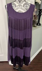 NWOT  Size XL Purple Sleeveless Dress