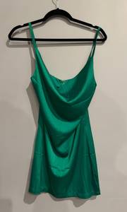 Princess Polly Green emerald Dress