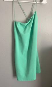 Boutique Mint Green Mini Dress