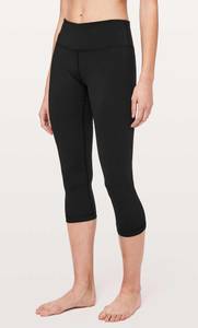 Lululemon Wunder Under Crop Legging 21” Black