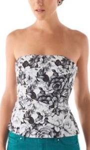 White House | Black Market Bustier Top