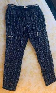 relax Morroccan print pants sz M