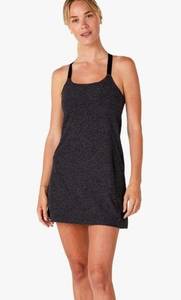 Beyond Yoga Spacedye Move It Dress Black Charcoal