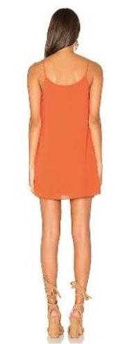 Heartloom Revolve Red/coral Erin Mini Dress