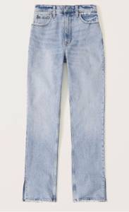 Abercrombie & Fitch Ultra high rise 90s straight jeans