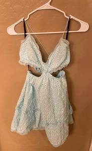 baby blue dress