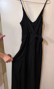 Blu Spero Black Jumpsuit