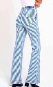 Revice Flare Stripe Jeans