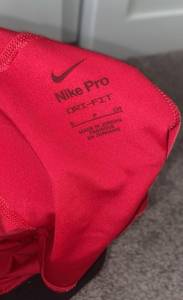 Nike Red Pro Spandex Shorts