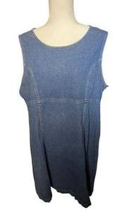 Vintage Woolrich 100% Cotton Denim Dress XL