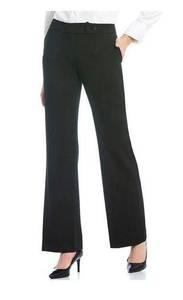 Calvin Klein Dress Pant 8 Black Classic Fit Business Casual Work Career Womens