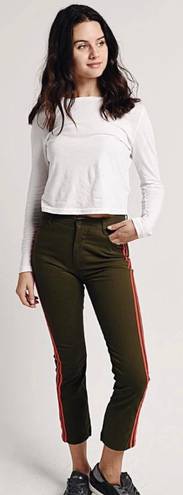 The Fifth Label NWT $88  Green Symbolic Striped Pant XS