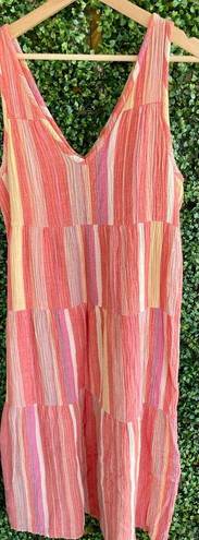 Marine layer NWOT -  Pink Striped Corinne Maxi | Sz Large