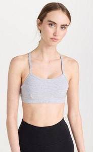 Alo Yoga  Alosoft Gratitude Bra in Athletic Heather Grey XS