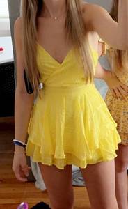 Yellow Romper