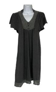 Ella Moss Women's Gray Night Gown Size Small