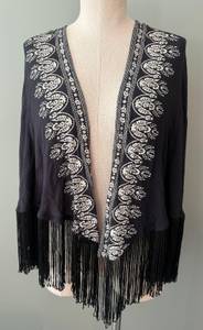 Fringe Poncho 