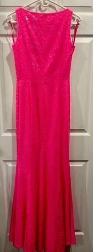 St. John NWT, 's Evening Gown, hott pink, size 0