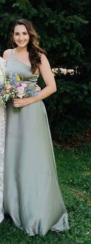 Lulus Sage Green Formal Gown