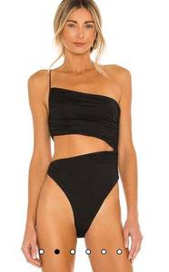 Super Down Veronica Cut Out Bodysuit