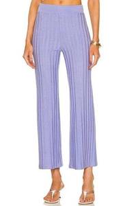 Jonathan Simkhai Celia Wide Leg Pant In Cornflower