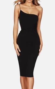 Nookie  Lust One Shoulder Midi Dress