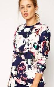 Floral Pullover