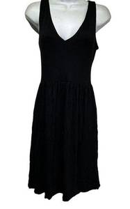 ann taylor loft black back cut out dress Size M