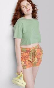 Wild Fable  High Rise Dolphin Shorts