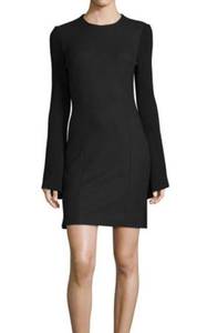 Derek Lam 10 Crosby size 4 flare knit bell sleeves fit & flare dress