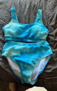 SheIn Tie Dye Bikini Set