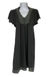 Ella Moss Women's Gray Night Gown Size S