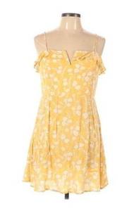 Lunik Yellow Floral Dress