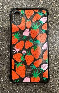 CASETiFY iPhone XR  Strawberry Case by Bodil Jane