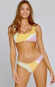 l*space New. L* tie dye bikini set. S-top/XS-bottom. Retails $198