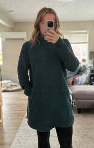 Quilted Sweater Dress