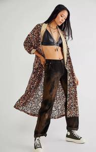 Free People Wild Nights Duster