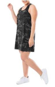 ATHLETIC WORKS Womens Camouflage Dress Size 2X 20W-22W Semi Loose Pull On NWOT