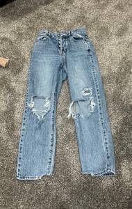 Straight Leg Jeans