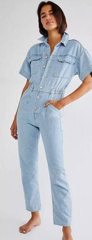 We The Free Free People Marci Denim Coverall