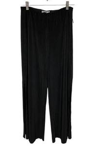 Jack by BB Dakota Black Accordion Wideleg Pants Size Medium