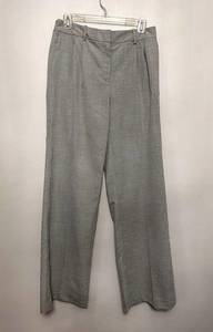 Calvin Klein Women's Gray Dress Slacks Pleated Wide Leg 8 NWT